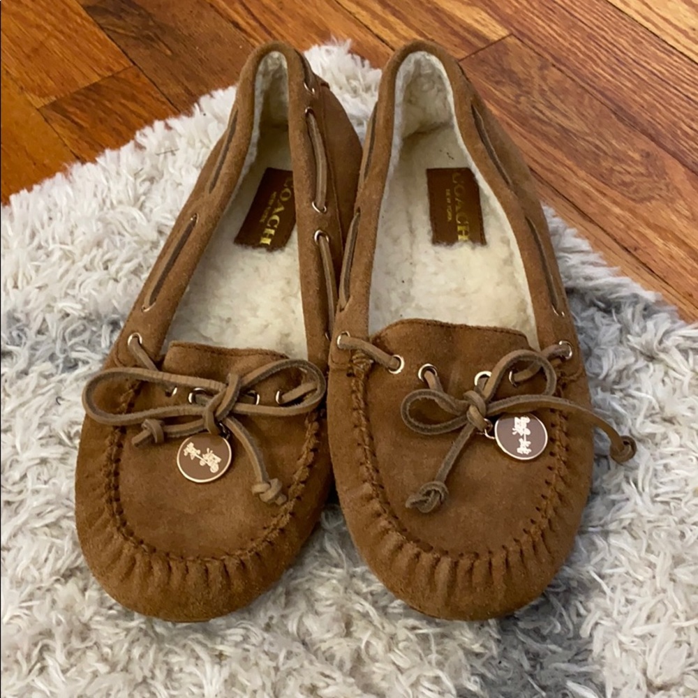 COACH moccasins